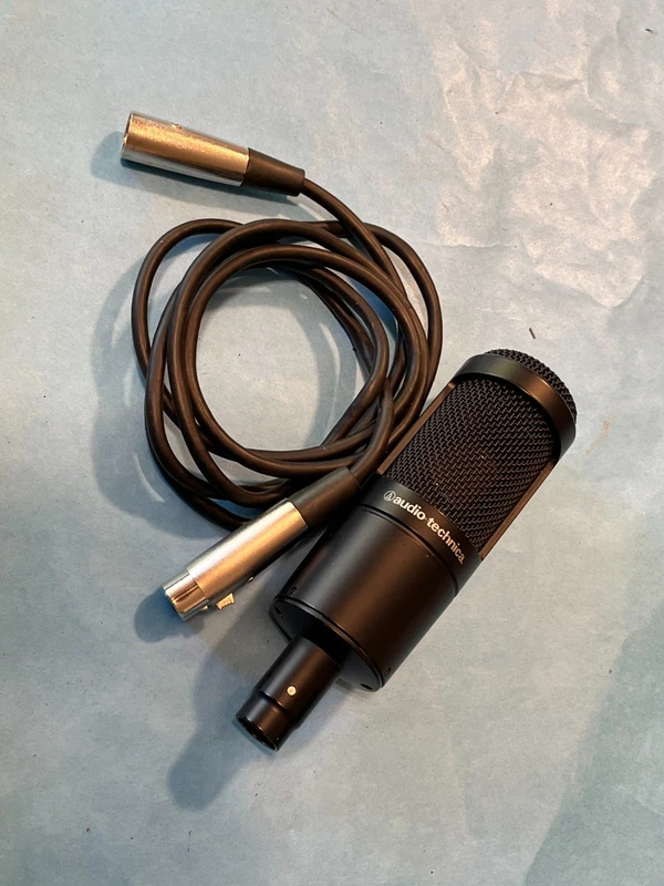 Audio-Technica AT2035 Cardioid Condenser Microphone - Black