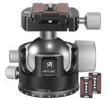 55mm Low Profile Ball Head Tripod Ball Head ARTCISE KB55 88lbs