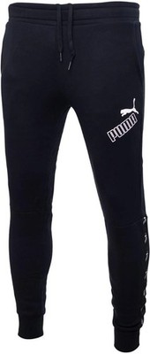 Puma Mens Amplified Sweatpants L Black