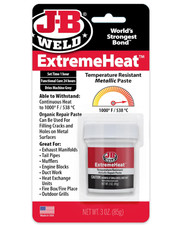 JB WELD EXTREME HEAT 1000�F 538�C HIGH HEAT PASTE EXHAUST MANIFOLDS STEEL METAL