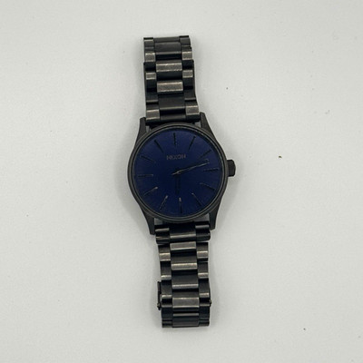 Nixon Blue Dial The Sentry Stainless Steel 38 watch