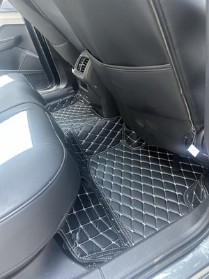 2025/26 VW Taos Custom Fitted Faux Leather Floor Mats