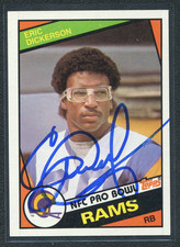 Eric Dickerson Cards, Rookie Card and Autographed Memorabilia Guide 8