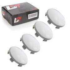 4x Radnabenkappe Nabendeckel Felgendeckel Grau ø 60mm für OPEL PKW