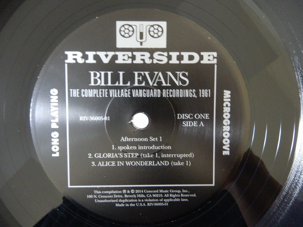 Bill Evans The Complete Village Vanguard ~ Riverside RIV-36005-01 US 180g  LP