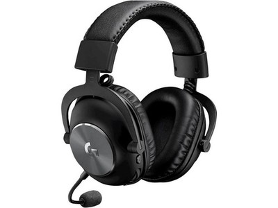 Logitech G PRO X Wireless LIGHTSPEED Gaming Headset with Blue VO!CE Mic Filter