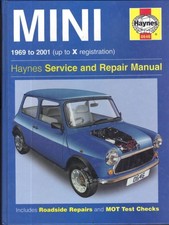 MINI COOPER,S,1.3i,1275 GT,CITY,MAYFAIR,HLE,VAN,CLUBMAN HAYNES MANUAL 1969-2001