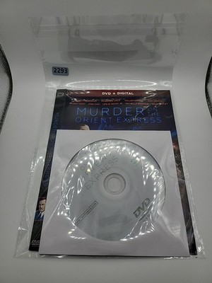 Murder On The Orient Express DVD DISC And Artwork ONLY NO Usps TRACKING