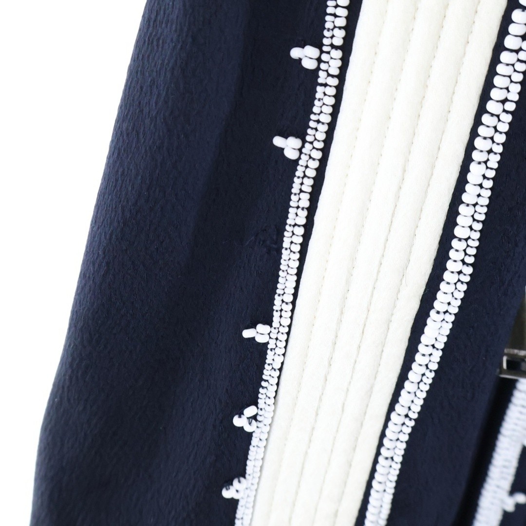 VALENTINO Beaded Embroidery Sideline Viscose Acetate Zip up Track Jacket Used 2e thumbnail 5