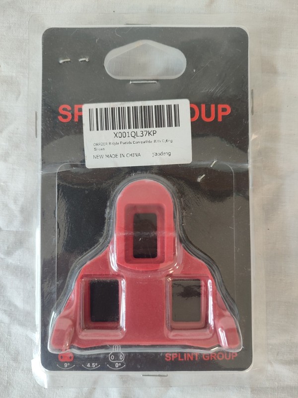 Shimano SPD SL Compatible Cycling Cleats  9% Float Bicycle Road Gravel Touring