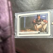 Topps 1992 Frank Thomas #555 Chicago White Sox Baseball Trading Card
