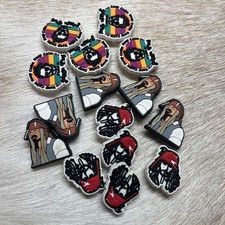 Jibbitz Shoes Charms 15 Pieces Johnny Depp Jack Sparrow