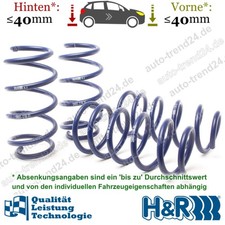 HR Tieferlegungsfedern 40mm für Land Rover Range Evoque Cabriolet L538 2015-2019