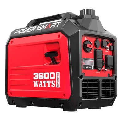 PowerSmart 3600W Gas Inverter Generator,  149cc Engine, 120V AC & USB, Portable