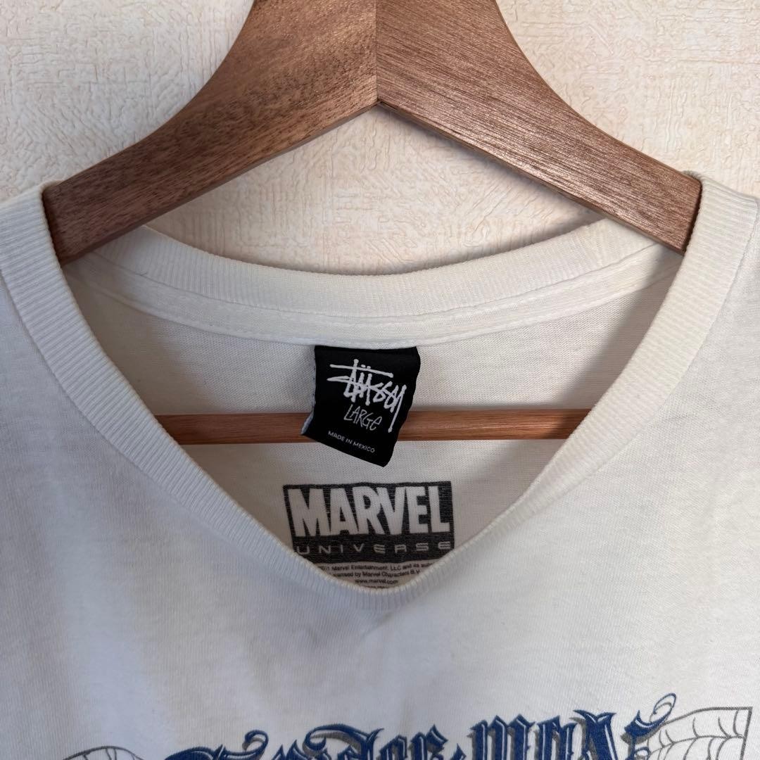 [Very Rare] MARVEL x STUSSY Spider-Man T-shirt thumbnail 5