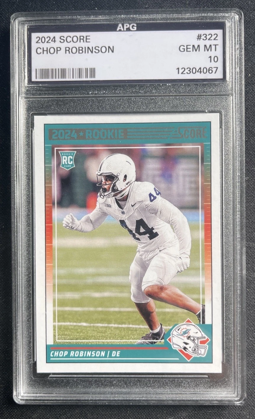 Chop Robinson trading card