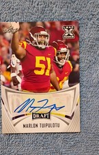 2021 Leaf Draft - Autographs Marlon Tuipulotu #BA-MT1 (AU, RC)