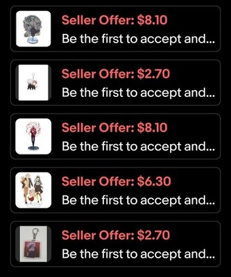 Reserved listing