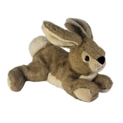 Realistic Brown Tan Rabbit Plush Bunny Stuffed Animal 11'' long Bunny