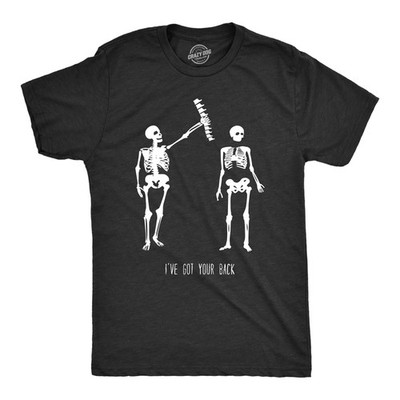 Mens Got Your Back Funny Halloween Skeleton Best Friend T shirt