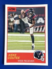 2019 Score Football Keke Coutee Houston Texans #45