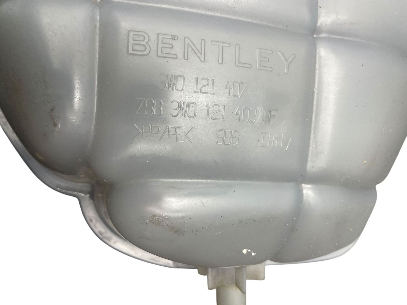 2013-2019 BENTLEY FLYING SPUR 4W 223B 4.0L AWD COOLANT RECOVERY RESERVOIR BOTTLE