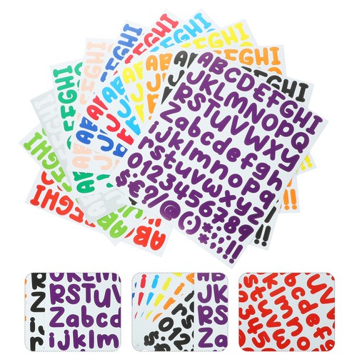 15 Feuilles D'autocollants D'étiquettes Imprimables Rectangulaires