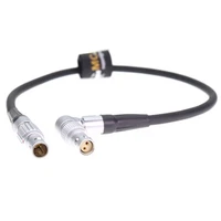 2 Pin Male To Rotatable 2-pin Female Power Cable for RED Komodo 6K Cinema Camera