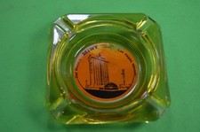 VTG Del Webb's Mint Hotel & Casino Ashtray,Amber Glass,Las Vegas,RARE