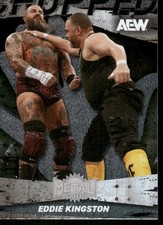 2025 Skybox Metal Universe AEW Chopped #CP-11 Eddie Kingston Wrestling Card