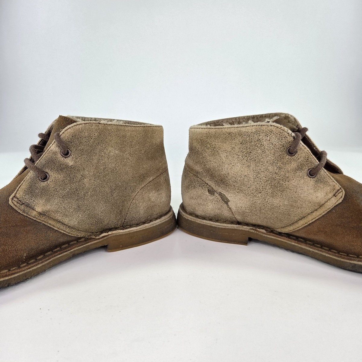 UGG Leighton Bomber Chukka Boot US 9 Desert Brown Distressed  display picture 2