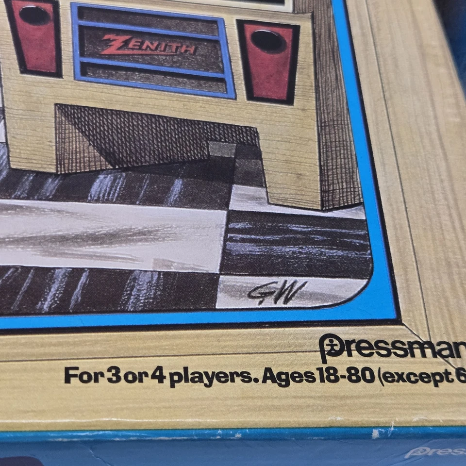 Vintage 1989 MTV Remote Control TV Show Game Pressman INCOMPLETE see Description - Image 4 of 4