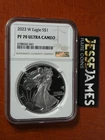 Photo of a 2023-W American Silver Eagle Proof from an eBay listing that sold on Jan 15, 2026