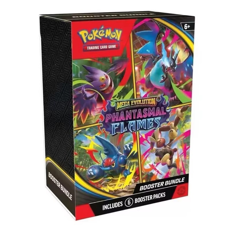 NEW Pokemon TCG Phantasmal Flames Factory Sealed Booster Bundle Box