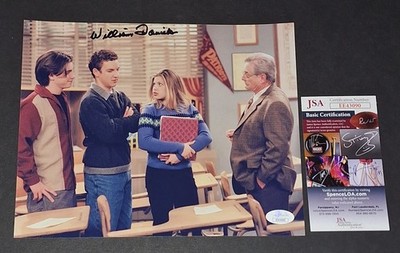 William Daniels Signed Autographed 8x10 JSA COA Boy Meets World Mr. Feeny