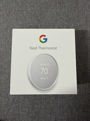  NEW Google Nest Smart Thermostat Snow White (GA02082-US / G4CVZ) Sealed 