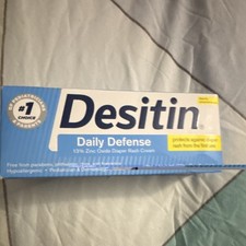Desitin Daily Defense Diaper Rash Cream with 13 Zinc Oxide, Daily Defense