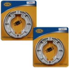 FRONT&REAR BRAKE SHOES+Springs fit SUZUKI PE 175 Enduro 1978-1979 PE175