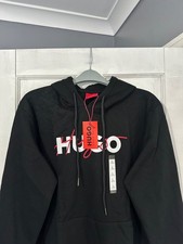 Image of hugo boss black hoodie mens