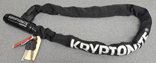 Kryptonite Keeper 785 Integrated Chain Lock - 85cm 2.8' , 7mm, Keyed, Black