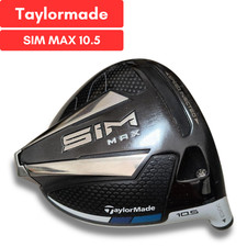 TaylorMade SIM MAX 10.5 Degree Driver Head Only Right Hand USED D4603