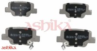Ashika 51-02-224 Bremsbelagsatz FüR Scheibenbremse Bremsbelagsatz FüR Toyota