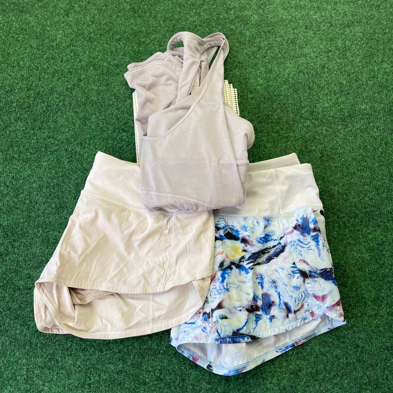 Lululemon Womens Athletic Running Shorts and Tank… - image 1