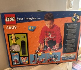 LEGO 4609 Fire Brigade Fire Attack Team 4 Juniors Jack Stone New Original Packaging Never Used