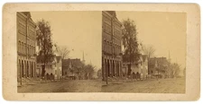 CONNECTICUT SV - Willimantic Street Scene -1870s RARE!