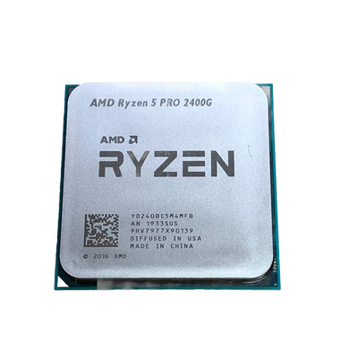 AMD CPU Ryzen 5 2400G YD2400C5FBBOX【新品！】 Amazon.com: AMD Ryzen 5 2400G Processor with Radeon RX Vega 11