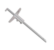 HELIOS PREISSER Tiefenmessschieber mit abgesetzter Messstange