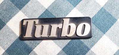 Late 1980's n 90s Saab Turbo emblem ''Turbo