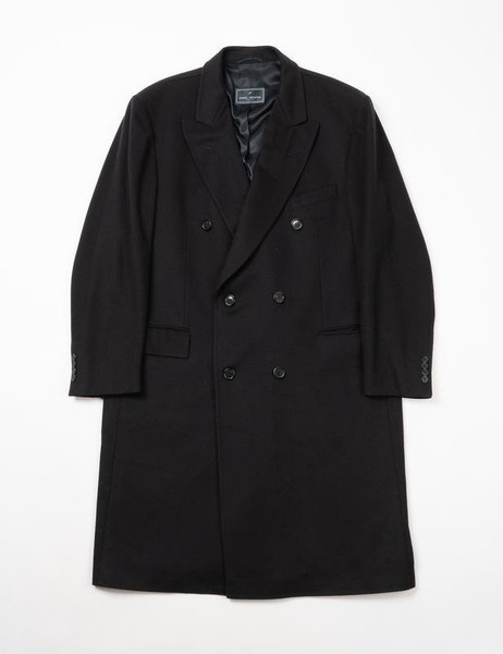Men Daniel Hechter Coat Navy Cashmere 38 / M / 46