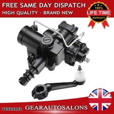 4 Bolt Power Steering Box & Drop Arm Kit for Land Rover Defender Discovery 1 RHD
